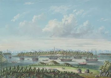 Uitzicht op Whampoa, c.1860